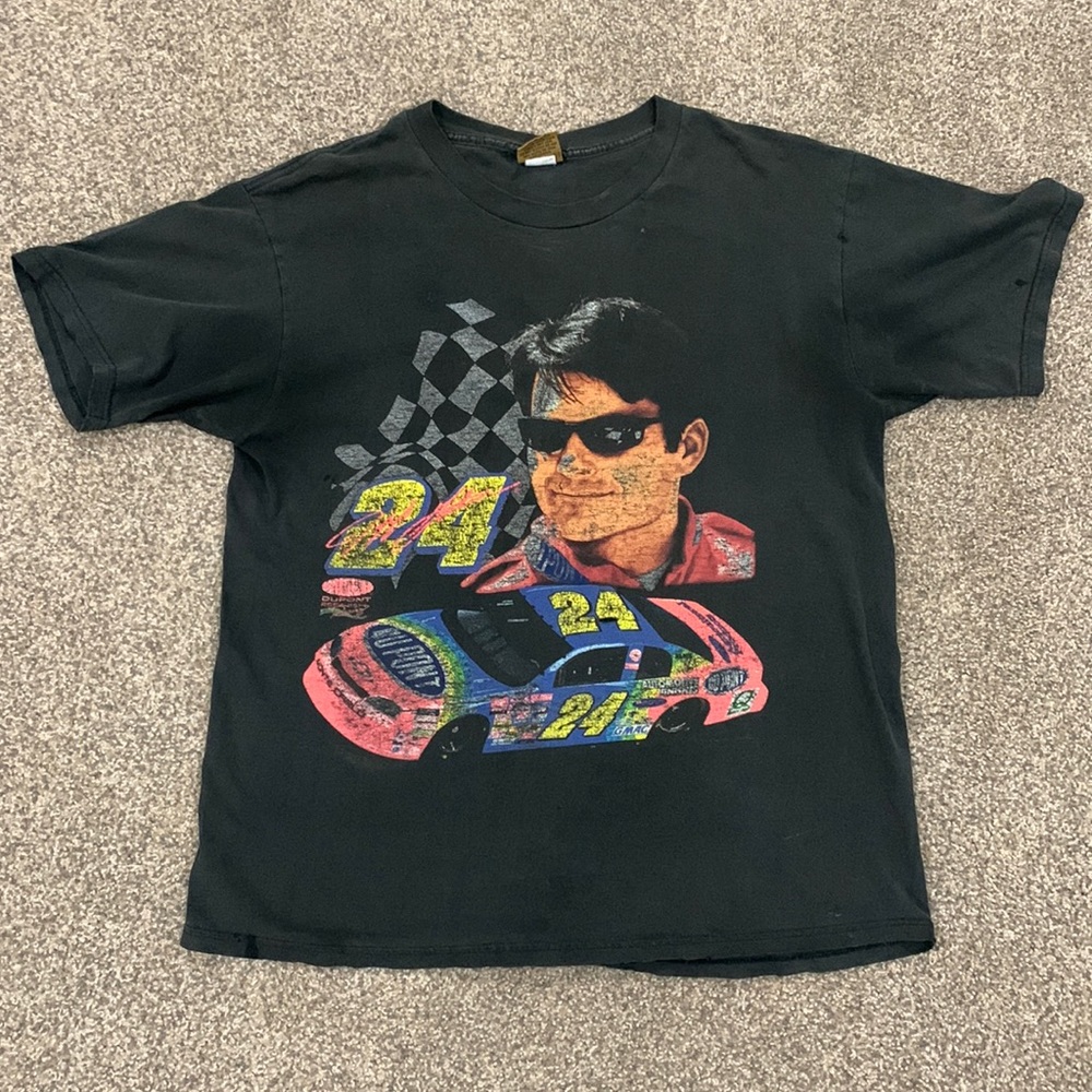 Nascar Vintage T Shirt - Jeff Gordon - Men’s Large
